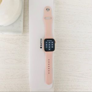 *Authentic* Apple Watch Band in Pink Sand